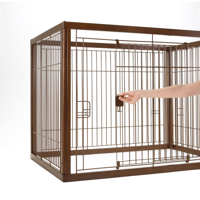 Richell Wooden Pet Crate & Reviews Wayfair